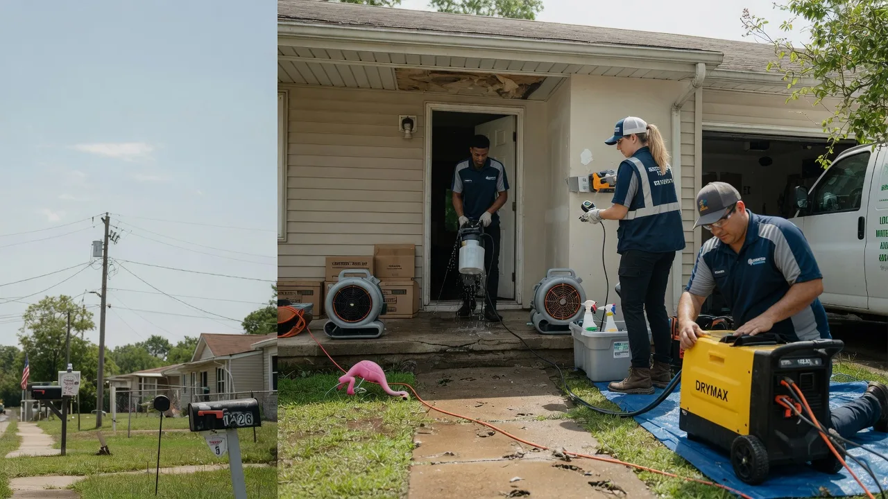 Storm Damage Water Removal in Coralville, IA near me